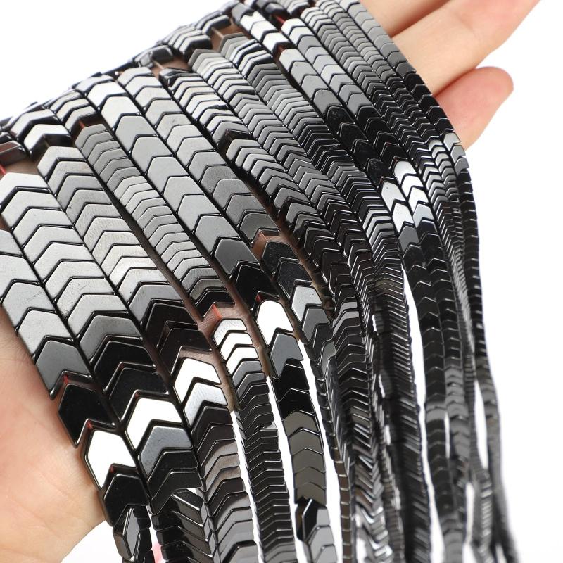 Natural Stone Hematite Spacer Beads 1-10mm for DIY Bracelets