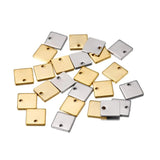 20-50pcs Stainless Steel Pendants Charm Handmake For DIY Bracelet