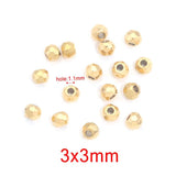 10pcs Stainless Steel Beads for Bracelets Jewelry Components