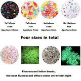 100-200Pcs Smiley Acrylic Beads Jewelry Making DIY Necklace Bracelet