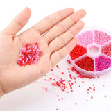 2mm Czech Glass Seed Beads Belt Box Set for DIY Bracelet Necklace