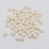 Natural Pearl Round Big Hole Beads Jewelry DIY Necklace Bracelet