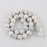 Howlite Turquoise Round Loose Beads 4/6/8/10/12mm for DIY Jewelry Making