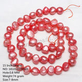 Baroque Freshwater Pearl Beads 8-9mm Cultured Strand