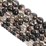 Watermelon Tourmaline Charm Round Beads Strand 4-12MM