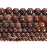 Brown Aventurine Quartz Charm Round Beads 4/6/8/10/12 MM