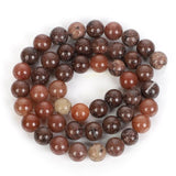 Brown Aventurine Quartz Charm Round Beads 4/6/8/10/12 MM