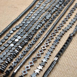 Hematite Stone Beads for Jewelry Making DIY