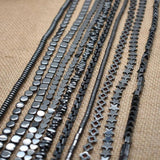 Hematite Stone Beads for Jewelry Making DIY