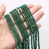 Faceted Round Natural Stone Beads Loose Isolation Beads