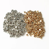 50pcs CCB Beads Natural Silver Plated Stone Loose Beads For Jewelry Making