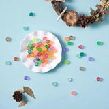 100Pcs Matte Light Candy Glass Beads 4 6 8 10mm Round Spacer Loose Beads