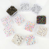 100pcs Acrylic Letter Beads Box Set Kids Jewelry Making