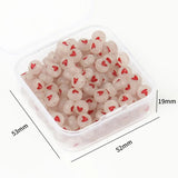 100pcs Acrylic Letter Beads Box Set Kids Jewelry Making