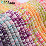 330pcs 6mm Flat Round Clay Beads DIY Jewelry Making Bracelet