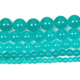 Amazonite Round Loose Beads for Jewelry Making 4-12 MM