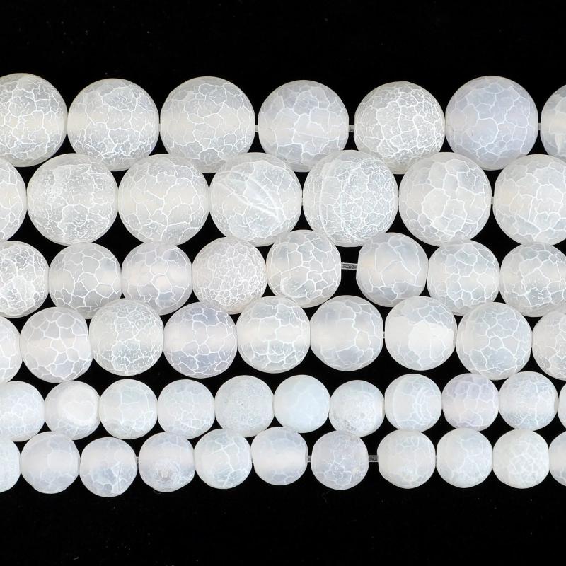 Fire Dragon Veins Agates Beads for Jewelry Making DIY Bracelets