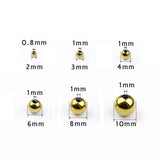Silver Plated Hematite Beads Round Natural Stone 2-10mm Loose Beads