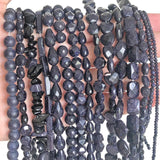 Natural SandStone Bead Matte Round Irregular Faceted Heart Loose Beads