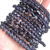 Natural SandStone Bead Matte Round Irregular Faceted Heart Loose Beads