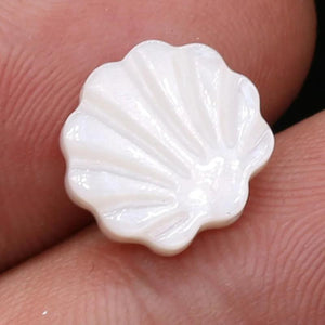 10Pcs Rabbit Shape Mother of Pearl Shell Beads for Jewelry Making