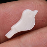 10Pcs Rabbit Shape Mother of Pearl Shell Beads for Jewelry Making