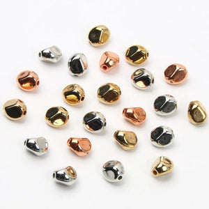 100pcs/lot 7mm CCB Charm Spacer Beads for DIY Jewelry Making