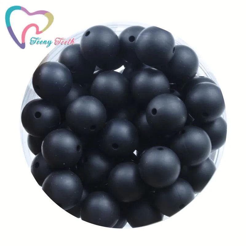 10 PCS Silicone Teether Beads for DIY Necklace BPA Free