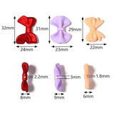 8 Colorful Bow Tie Shape Acrylic Beads for Jewelry Making DIY Bracelet Necklace