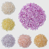 Dyed Gravel Shell Small Tiny Aurora Nail Decor Crafts 3-5mm