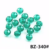 2-10mm Crystal Glass Round Beads Diy Faceted Spacer Rondelle Beads