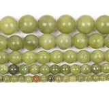 Green Southern Jadee Charm Round Loose Beads 4-12MM