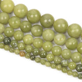 Green Southern Jadee Charm Round Loose Beads 4-12MM