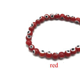 Colorful Evil Eyes Beads Evil Eye Necklace Jewelry Glass Beads