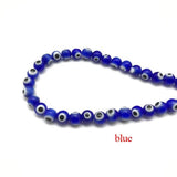 Colorful Evil Eyes Beads Evil Eye Necklace Jewelry Glass Beads