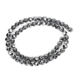 Faceted Hematite Round Stone Beads 2--1mm