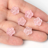20pcs Czech Glass Flower Spacer Beads Plum Blossom Crystal for DIY Jewelry