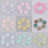 20pcs Czech Glass Flower Spacer Beads Plum Blossom Crystal for DIY Jewelry