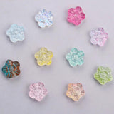 20pcs Czech Glass Flower Spacer Beads Plum Blossom Crystal for DIY Jewelry