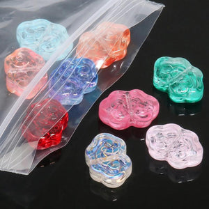 13x9MM Czech Lampwork Crystal Auspicious Clouds Shape Beads