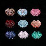 13x9MM Czech Lampwork Crystal Auspicious Clouds Shape Beads