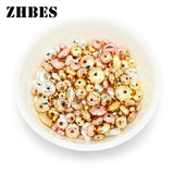 3-10mm Natural Stone Hematite Spacer Beads for DIY Jewelry Making