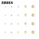 3-10mm Natural Stone Hematite Spacer Beads for DIY Jewelry Making