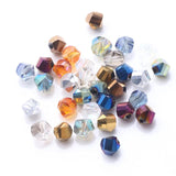 Chinese Crystal Beads 4/6/8/10/12MM Glass Faceted Twist DIY Charm