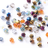 Chinese Crystal Beads 4/6/8/10/12MM Glass Faceted Twist DIY Charm