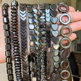 Hematite Beads Assortment for DIY Jewelry Making 15 inch