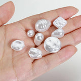 20pcs Baroque Pearls Resin Beads for DIY Jewelry Making