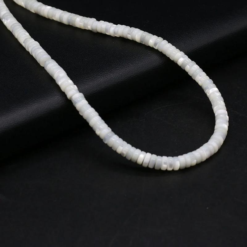 Natural Freshwater Shell Beads Spacer Beads for Jewelry Making DIY