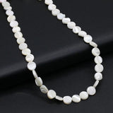 Natural Freshwater Shell Beads Spacer Beads for Jewelry Making DIY