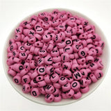 Colorful Letter Beads Acrylic Alphabet Loose Beads for Jewelry Making DIY